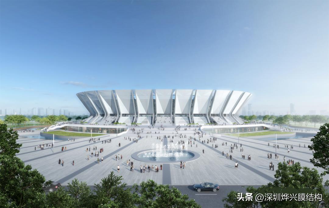 昆山看台膜结构,昆山膜结构工程安装
