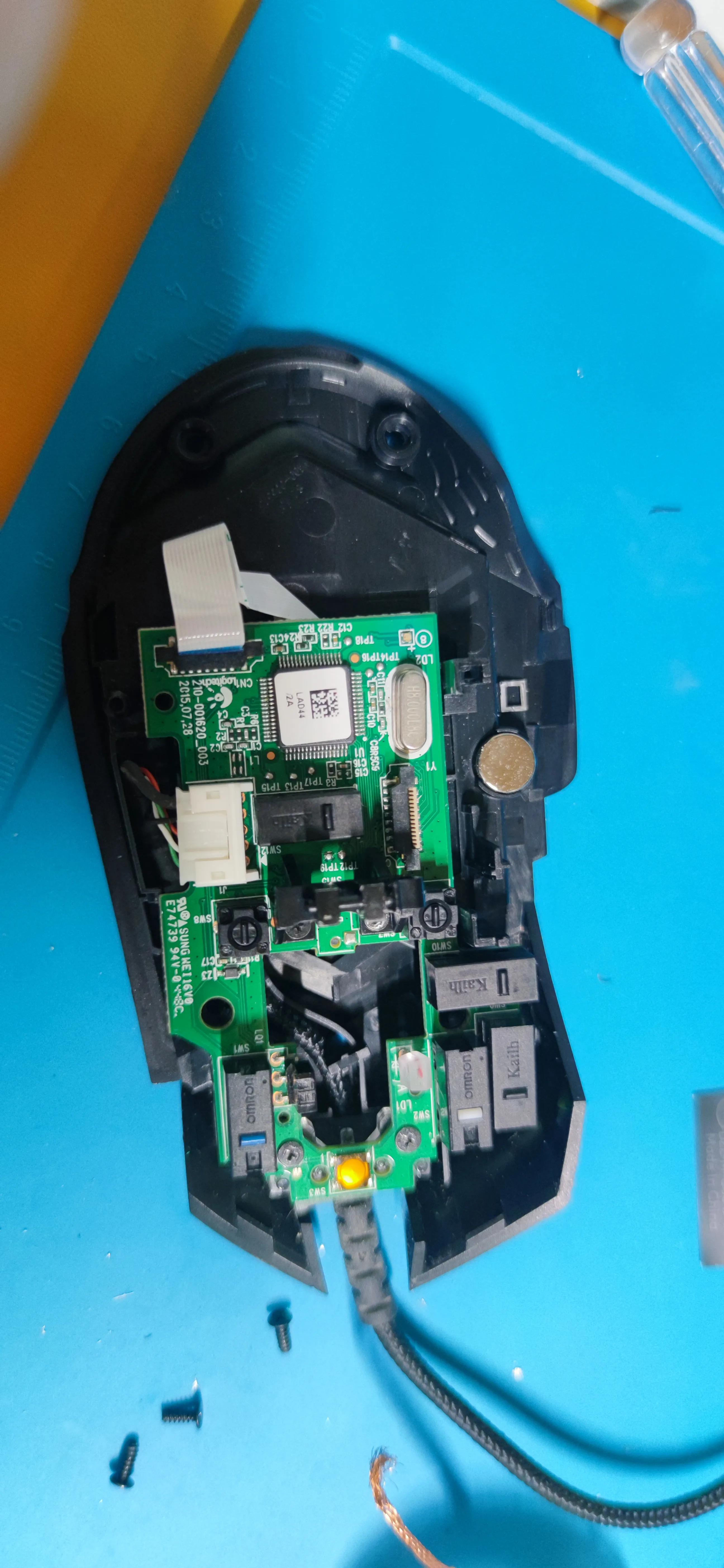 罗技g502微动开关是什么牌子的,罗技g502hero微动开关型号