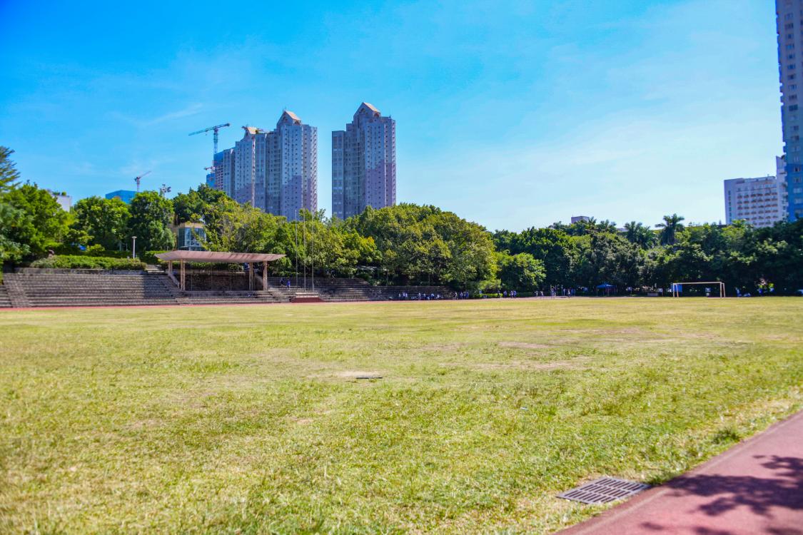 华侨城中学地下球馆,华侨城中学体育场