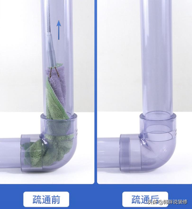 洗手池下水道堵了有头发怎么疏通,厕所下水道堵了哪种疏通器最好用