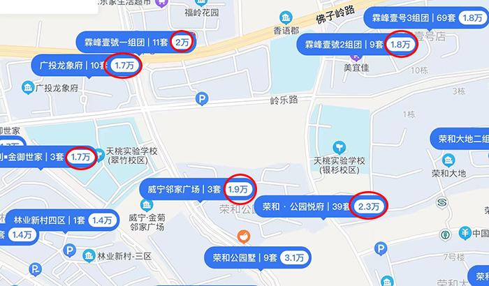 南宁十大楼盘价格表,南宁六城房价排名