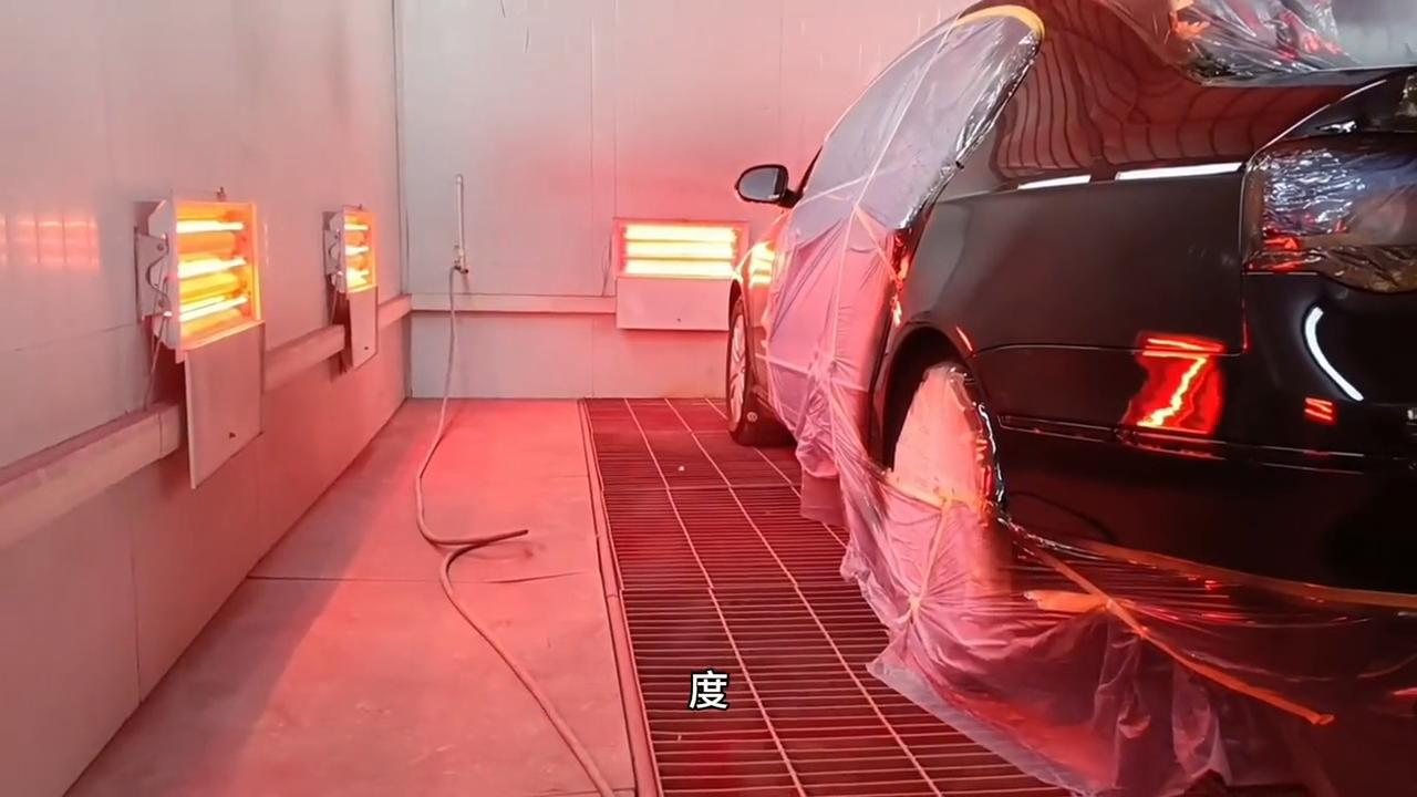 迈腾喷漆修复视频教程,大众迈腾油漆修复流程图片