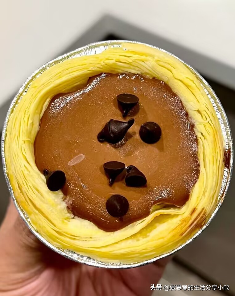 酥皮脆脆蛋挞,酥脆经典原味蛋挞