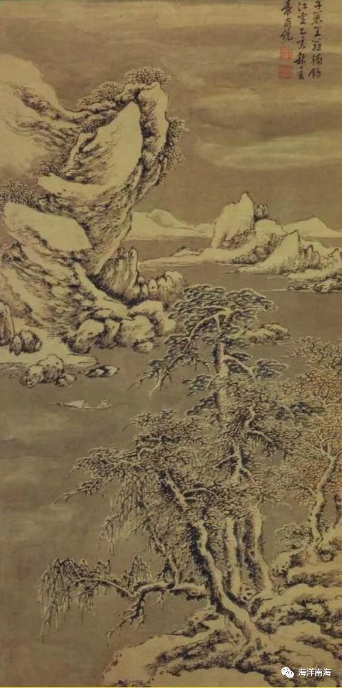 中国古代名画垂钓,古代名画垂钓