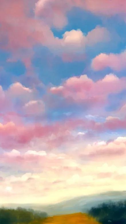 秋天天空最美的风景图片,秋天最美的风景手机壁纸