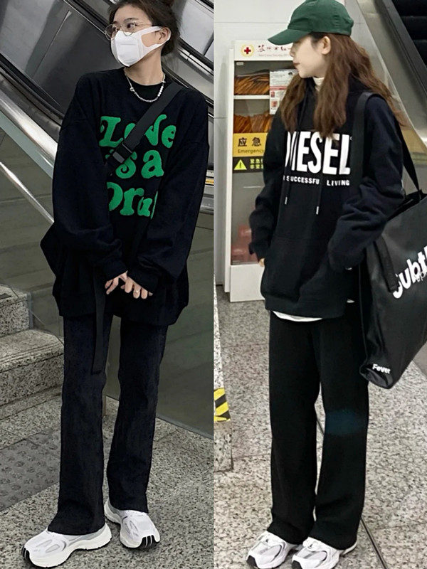 烂大街的卫衣怎么穿才好看,黑卫衣怎么穿搭最好看