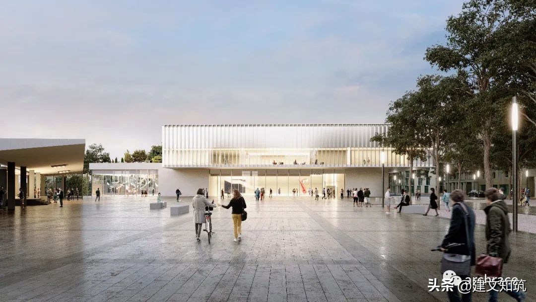 kadawittfeldarchitektur赢得萨尔布吕肯会议中心（MKK）设计竞赛