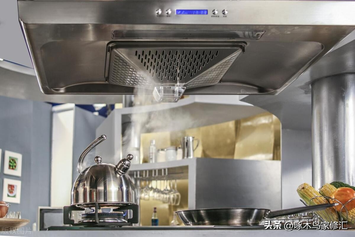 油烟机蒸汽清洗和离心清洗,美的油烟机蒸汽清洗教程