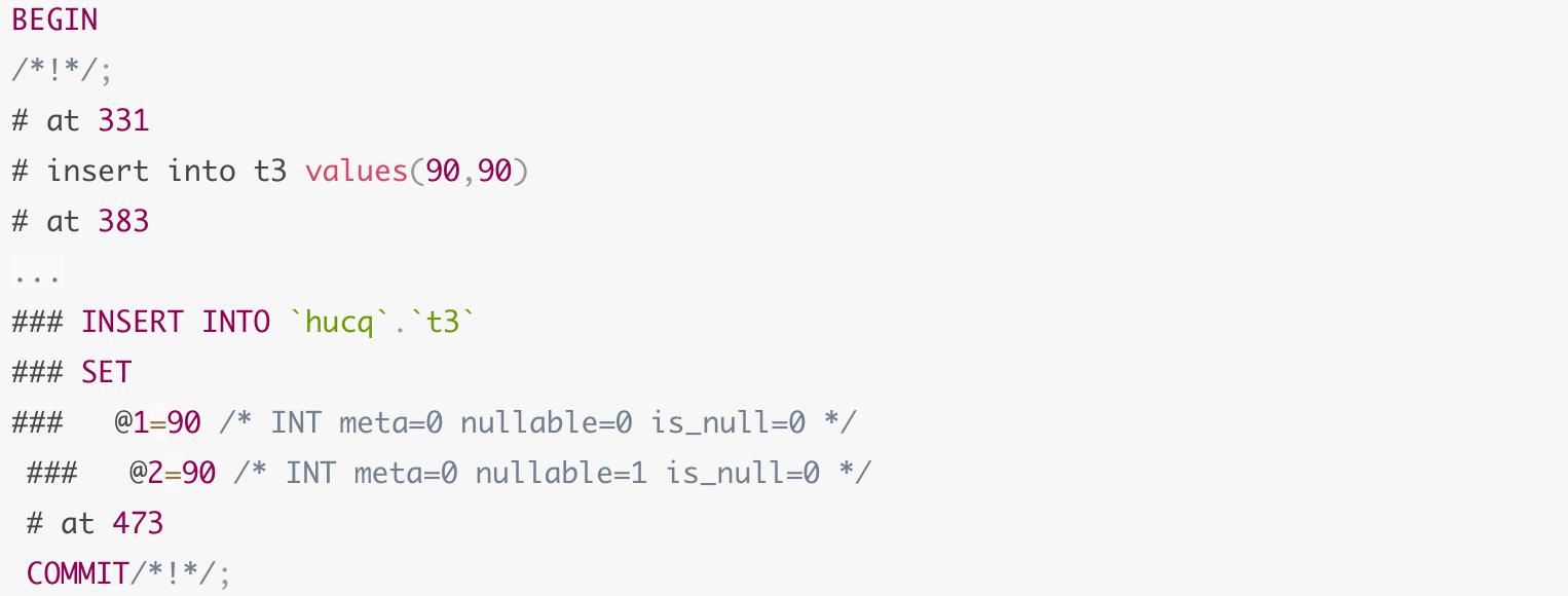 mysqlbinlog三种模式,技术分享mysql