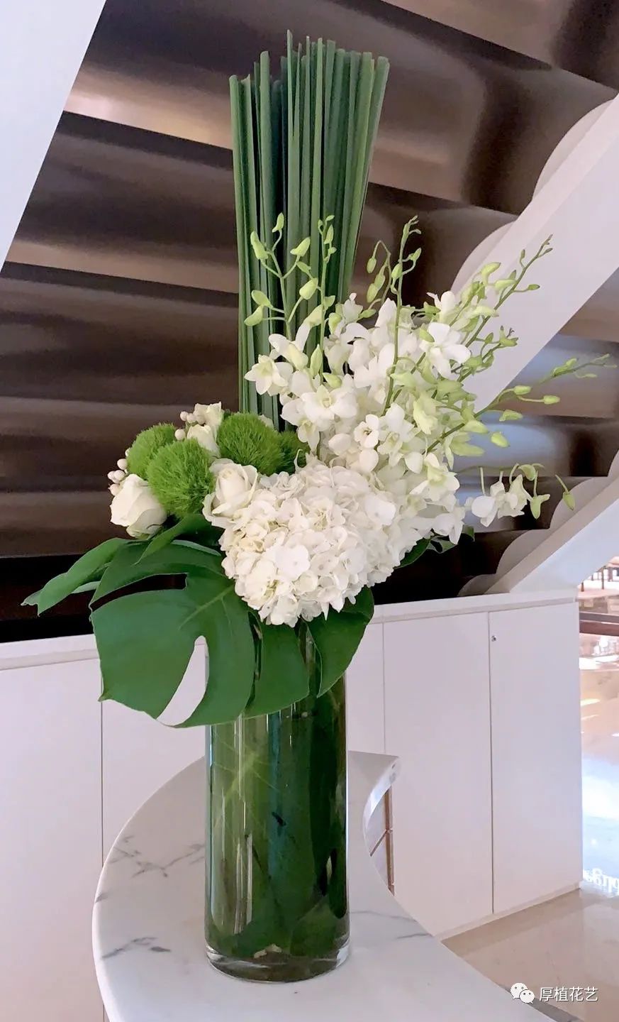 商务前台鲜花,前台花选择