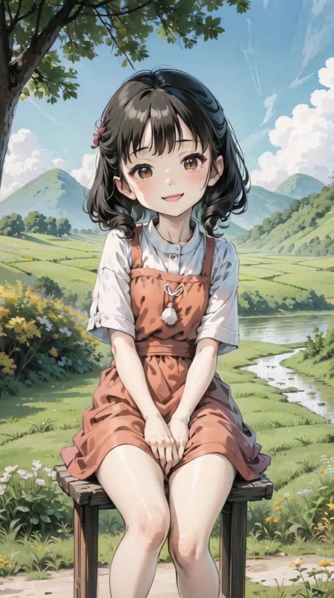 二次ai元少女壁纸,超清ai二次元壁纸