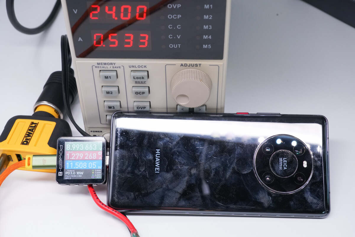 车载充电器隐藏式66w评测,得伟车载充电器评测