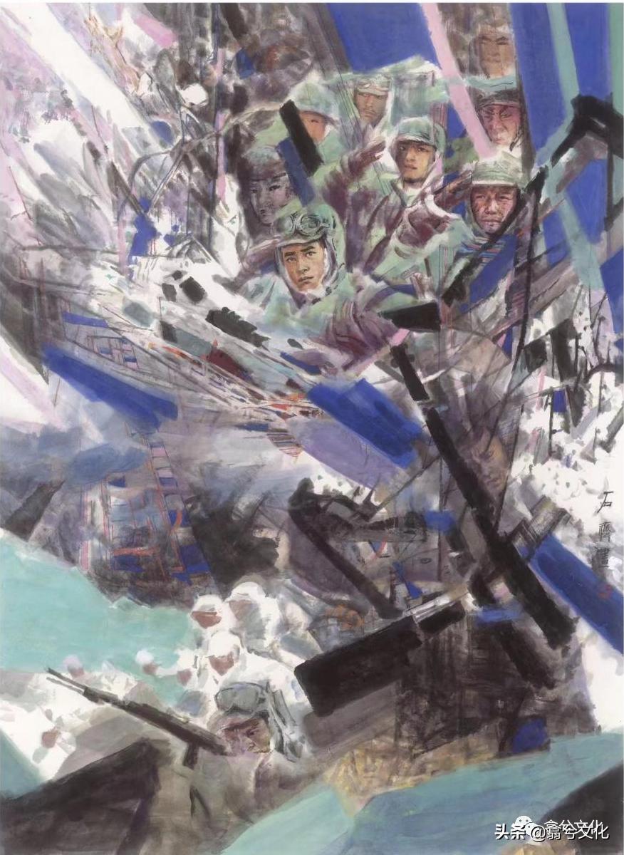 石齐跨界《长津湖》电影海报创作:引领艺术潮流新风尚