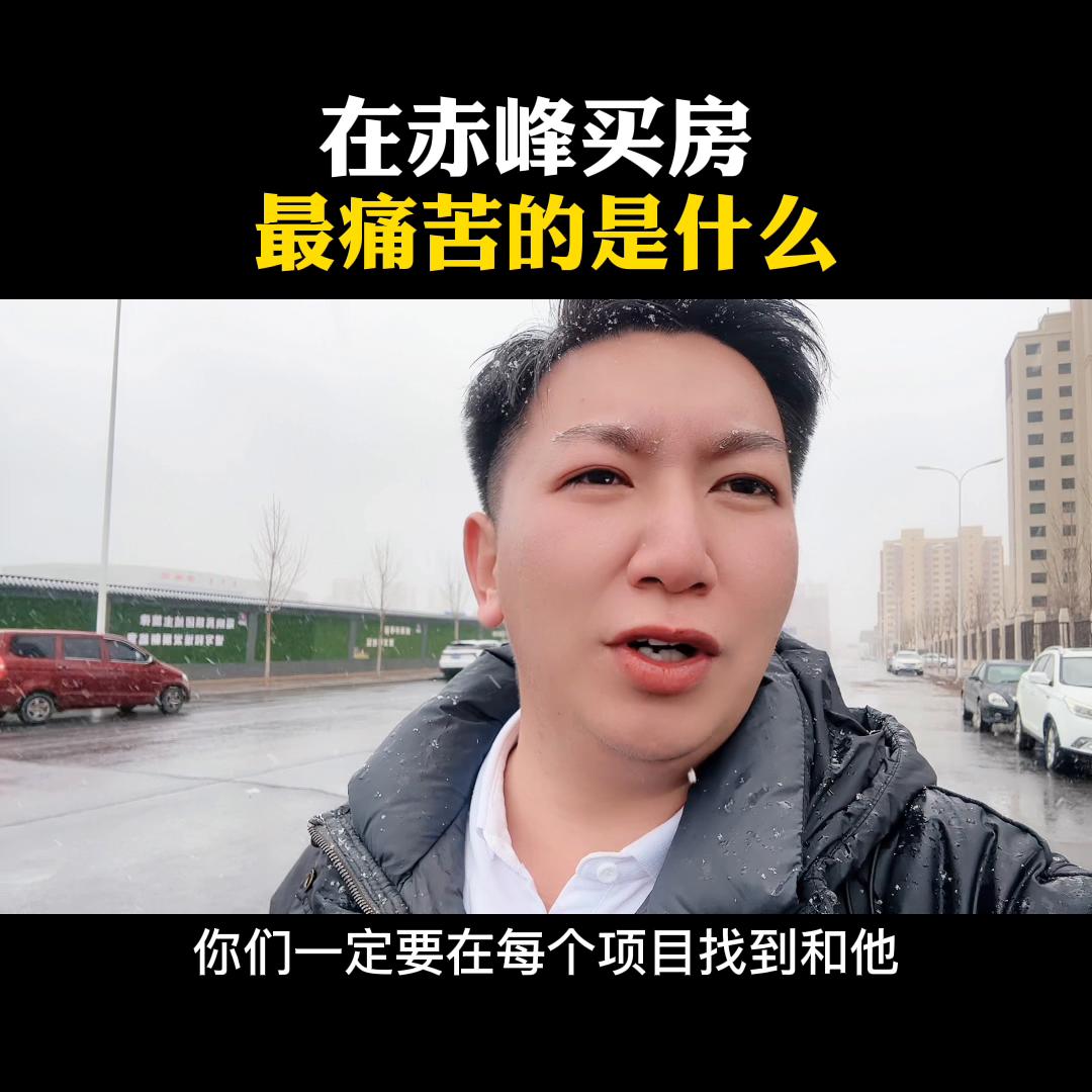 赤峰买房攻略最新消息,买房痛苦到什么程度