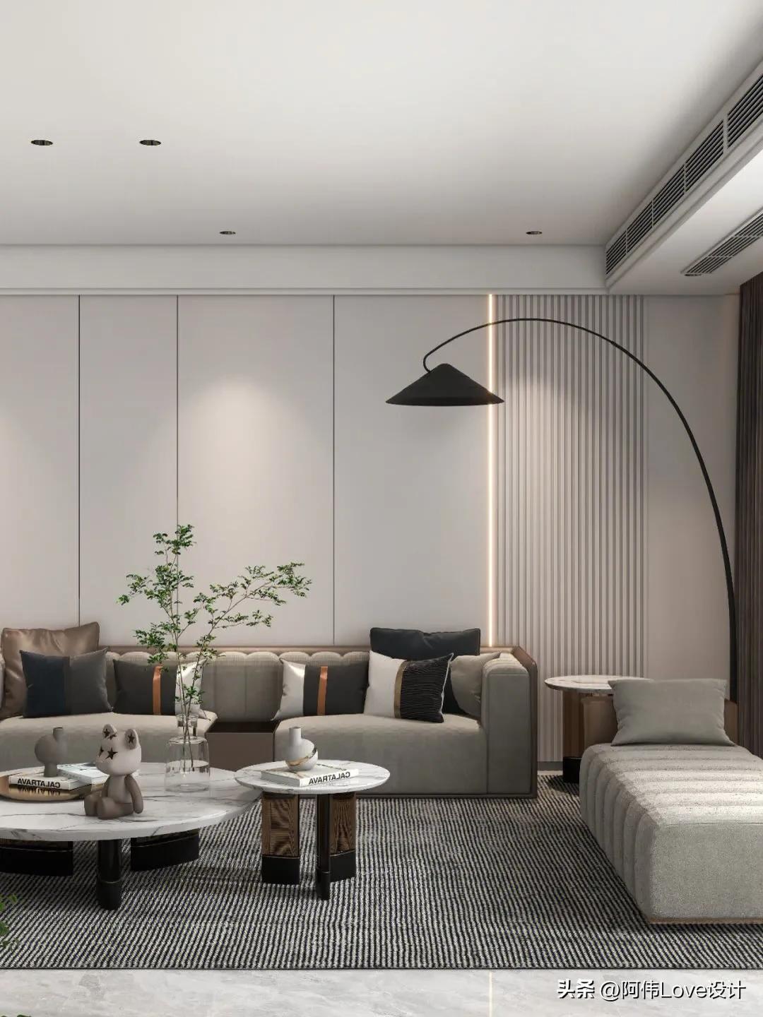 2021流行沙发背景墙挂画,100款最新沙发背景墙设计值得收藏