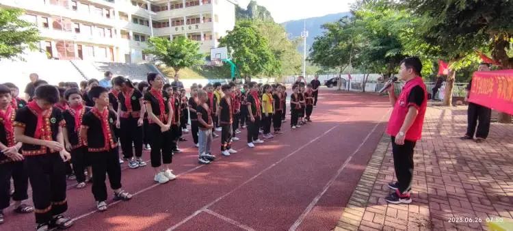 王下乡开展2023年“6·26”国际禁毒日“健康人生•绿色无毒”暨“防毒护苗”为主题的宣传活动