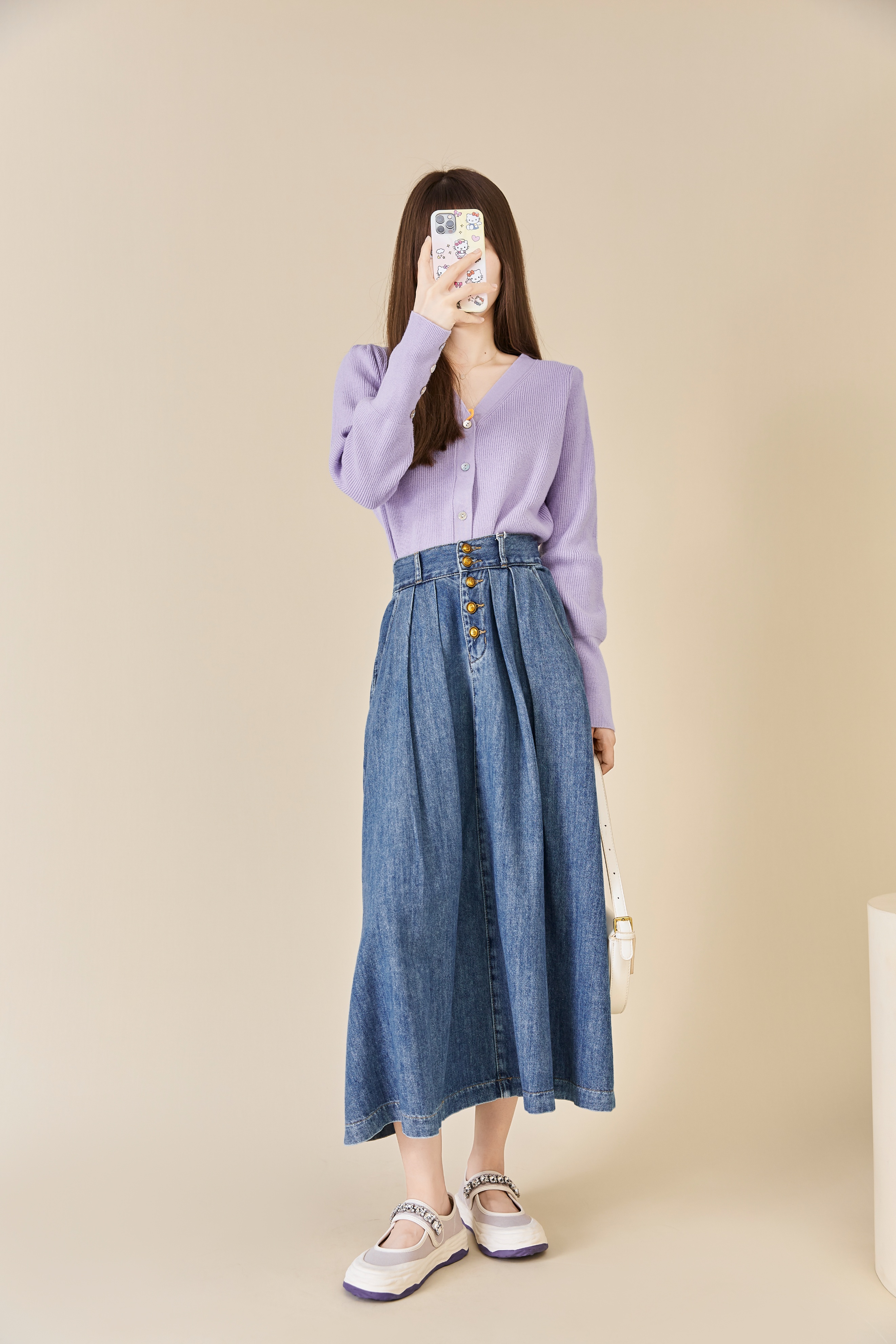 早秋想要穿出魅力和高颜值，水钻魔术贴玛丽珍一招拿下