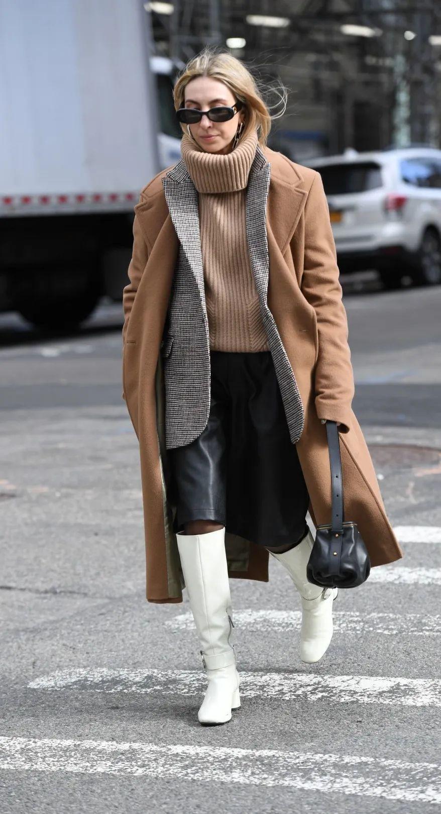 fsgfreedomsoluble驼色大衣,秋冬驼色大衣