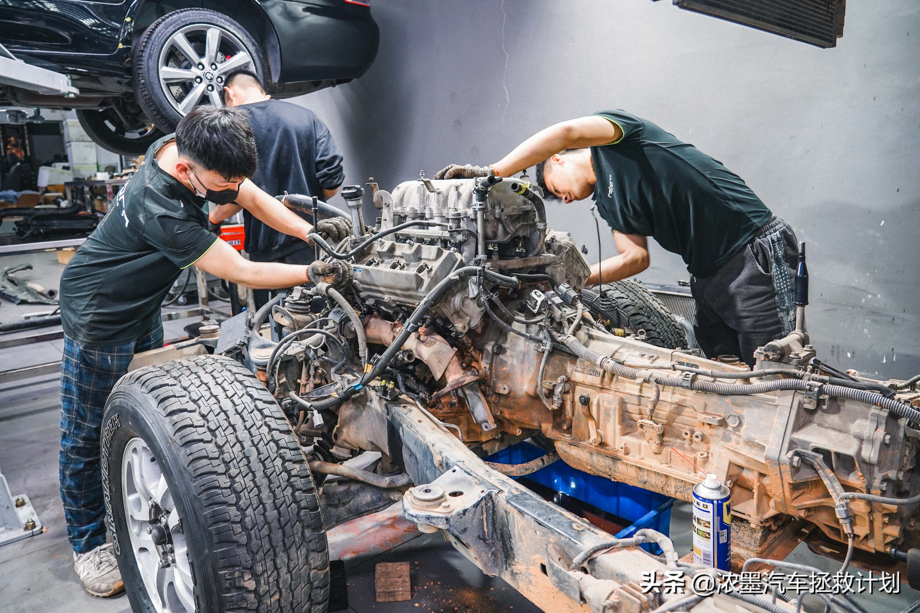 上篇｜用极致的工艺修复16年前的LX470，无惧疾风骤雨放怀前行