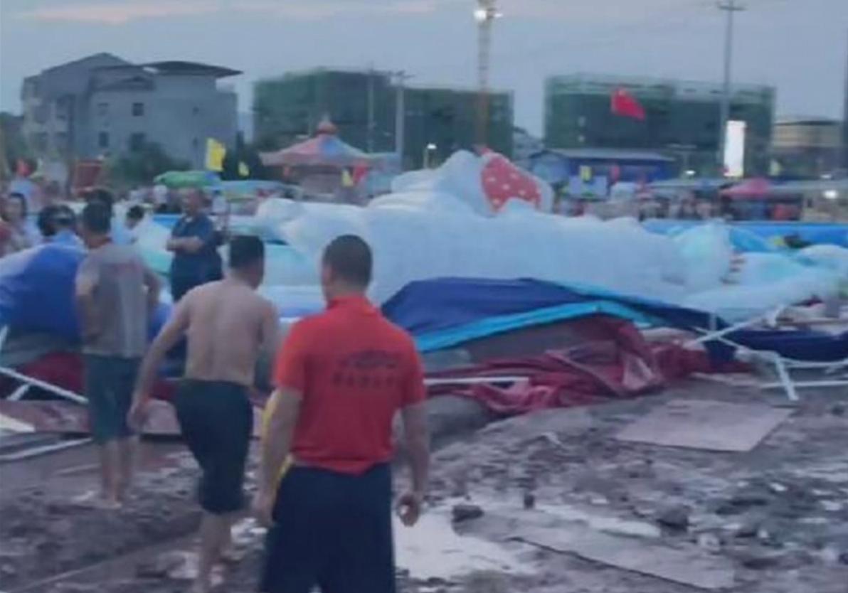 四川遂宁游泳池垮塌事件,气垫泳池垮塌为什么会死人