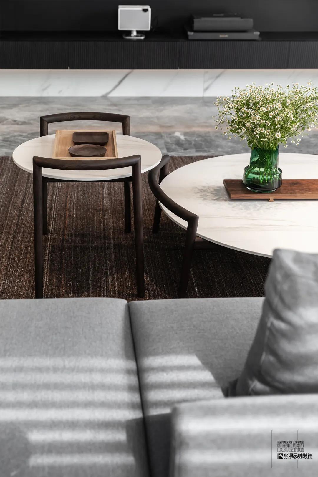 华浔装修中式,华浔现代轻奢别墅