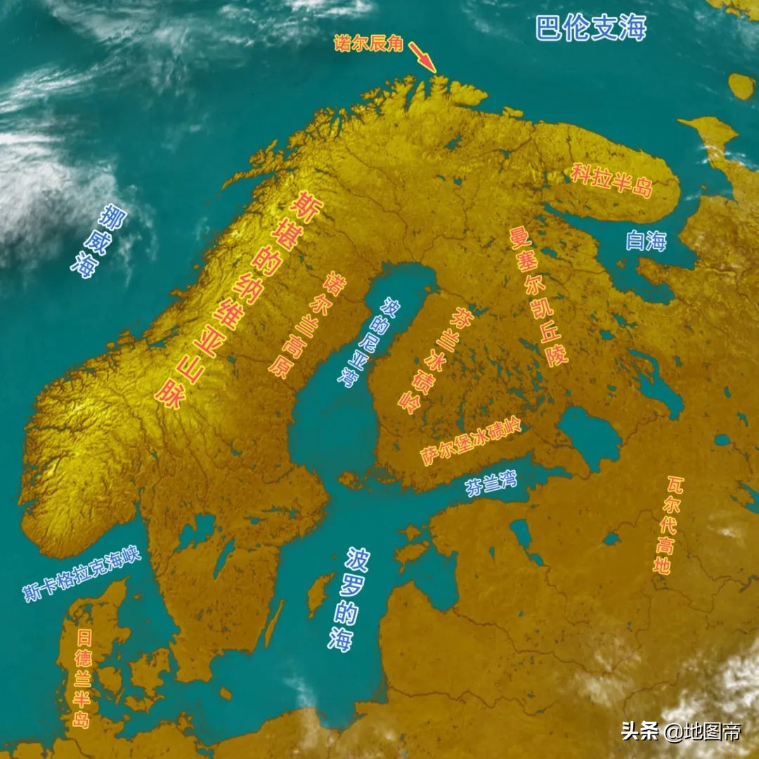 离瑞典最近的国家,瑞典和俄罗斯距离地图