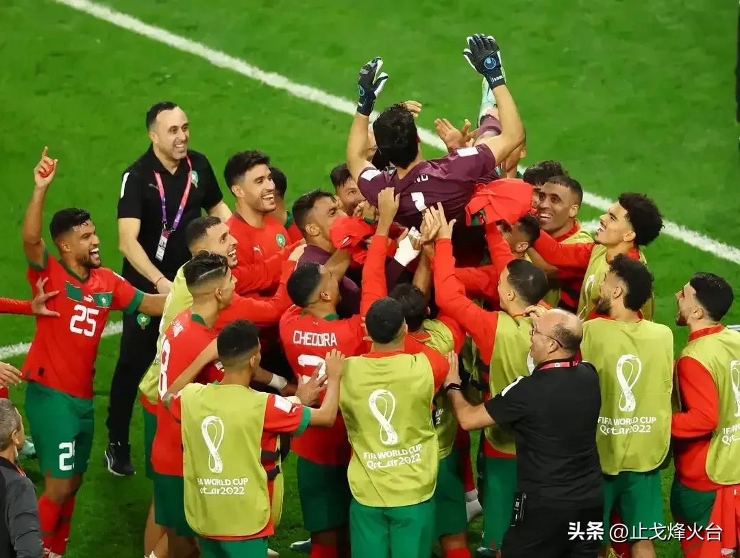 世界杯8强产生,亚洲球队全军覆灭,非洲摩洛哥一枝独秀