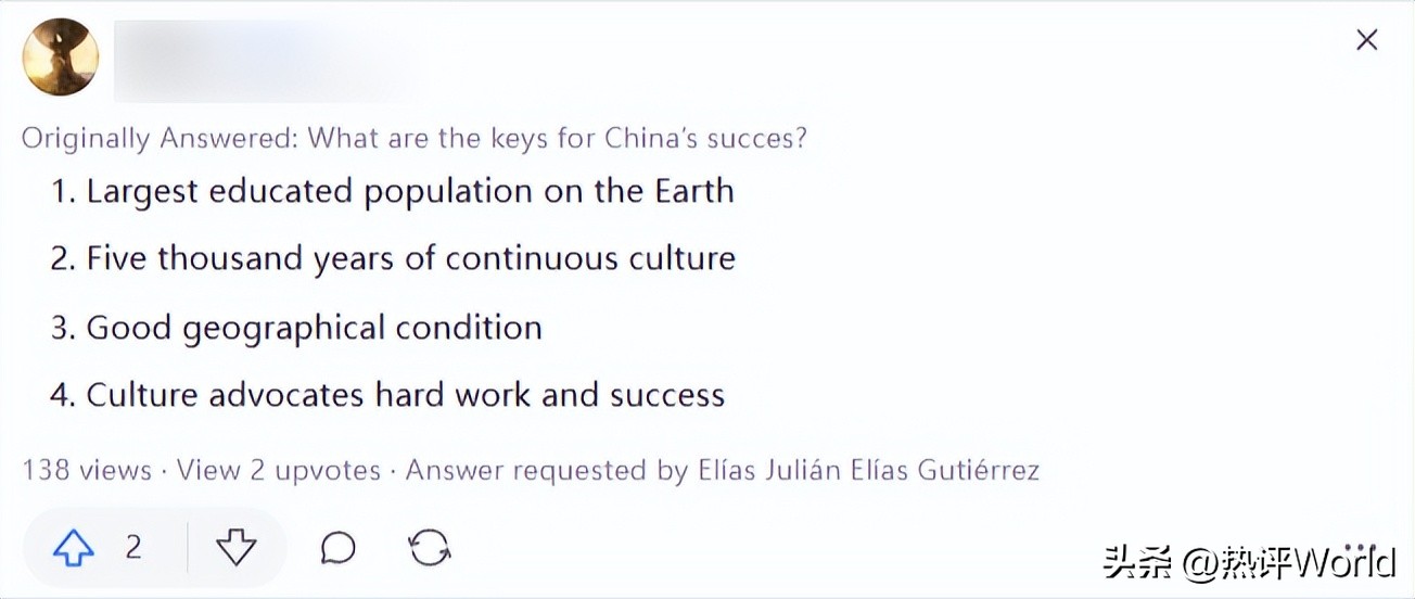 美版知乎上为什么中国话题最多,国外网友评论中国知乎