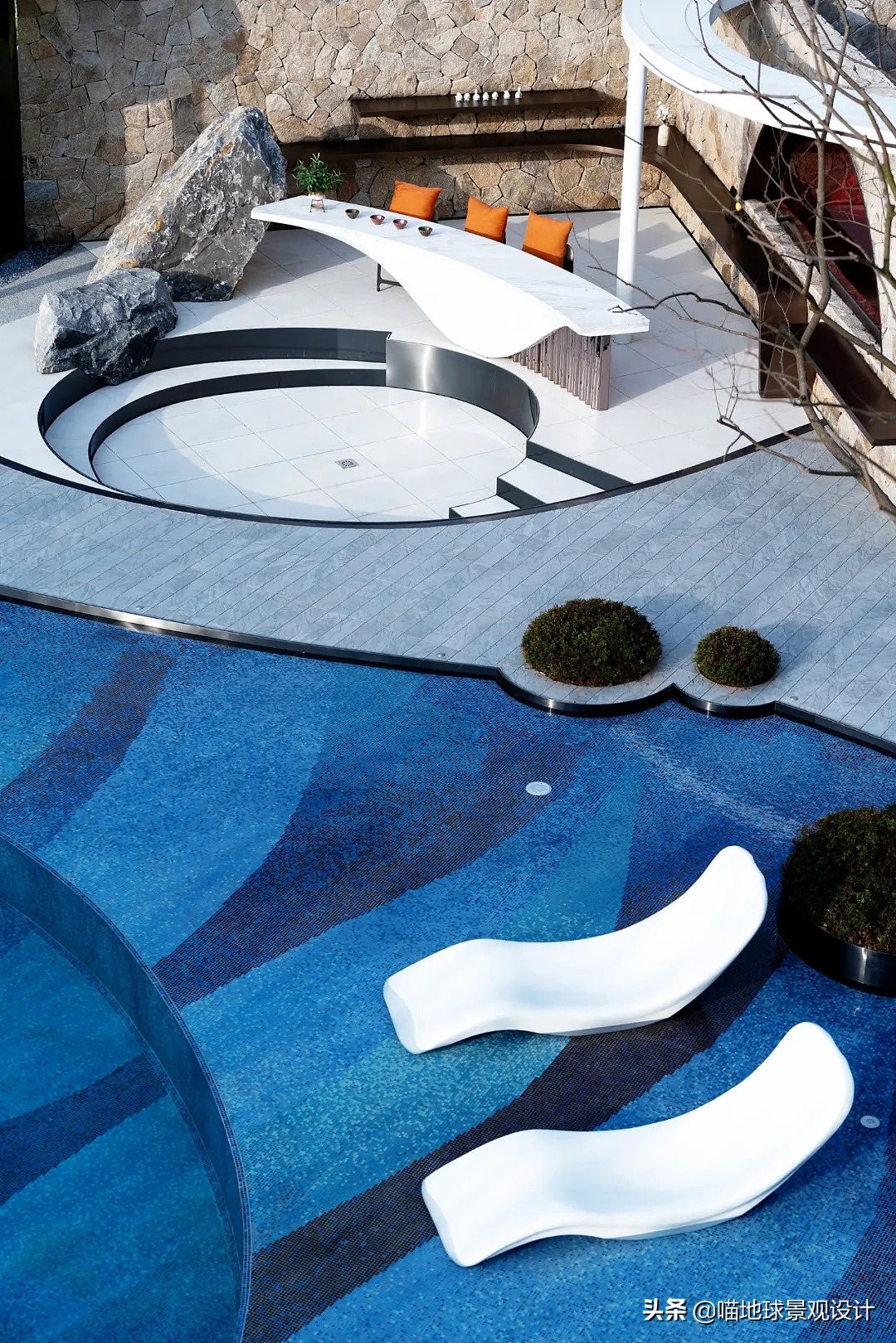 35平别墅小院,350平中式庭院别墅效果图