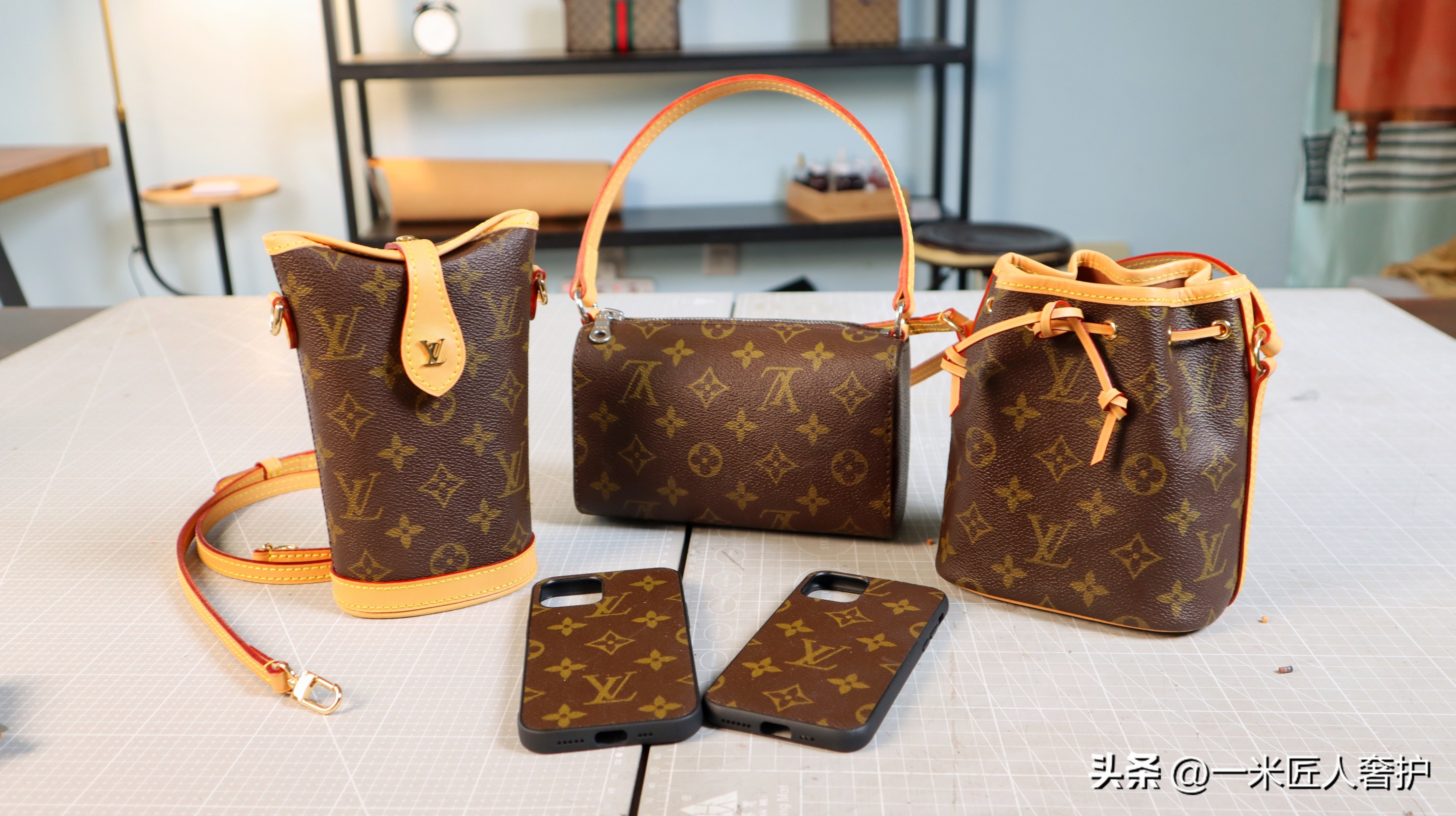 lv防尘袋改造包包,lv改款奢侈品包包