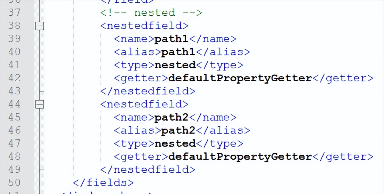 搜索引擎onesearch2,基于elasticsearch6.7nested/扩展索引属性