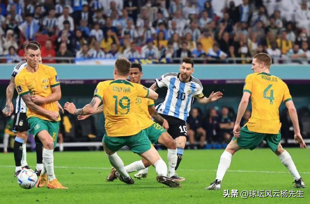 阿根廷2-0澳大利亚进球集锦,给你个下马威