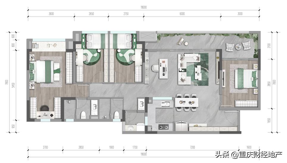 一大趋势：重庆高净值人群正在和中央公园北双向奔赴