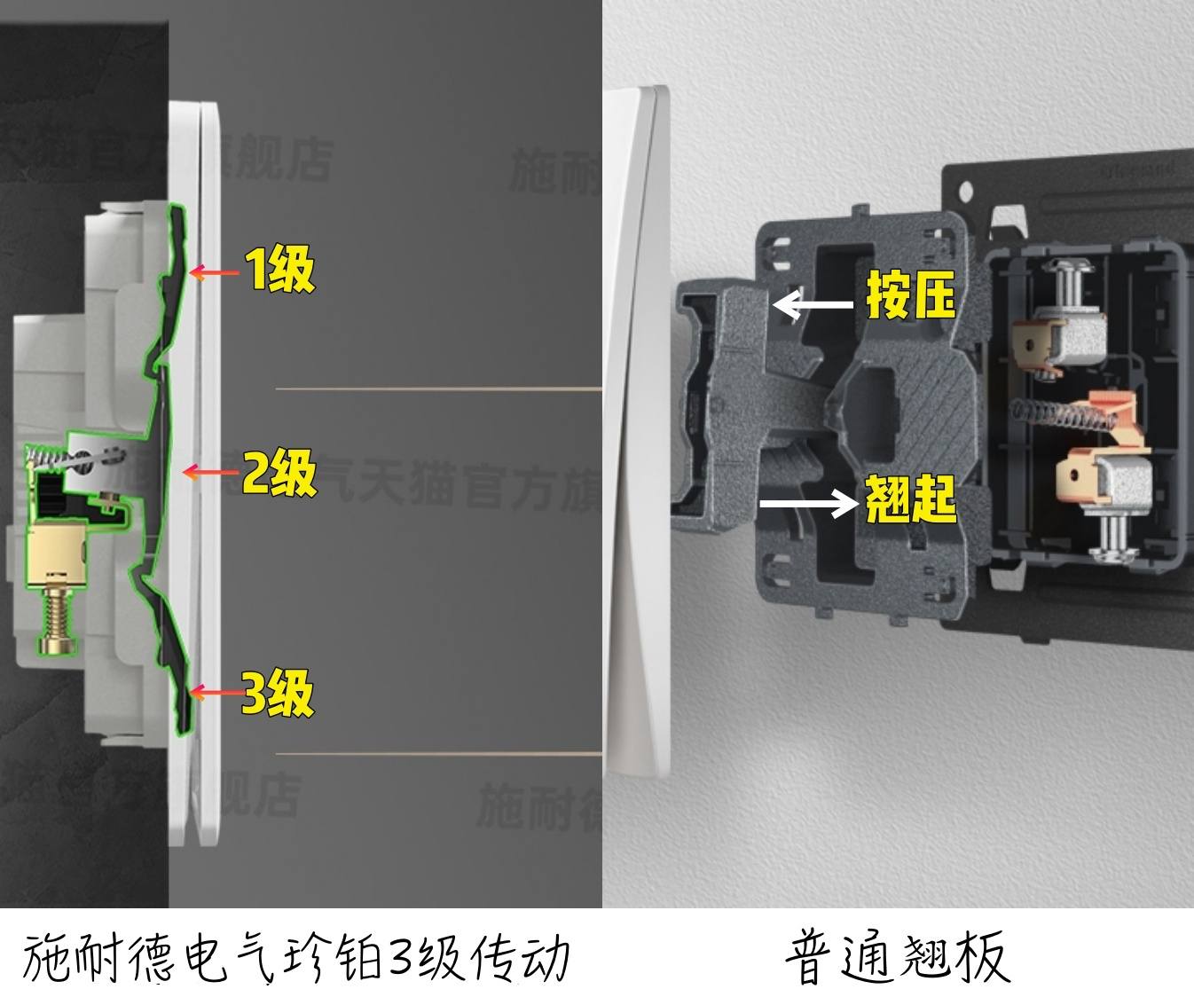 多层插座怎么拆,开关插座简装布置