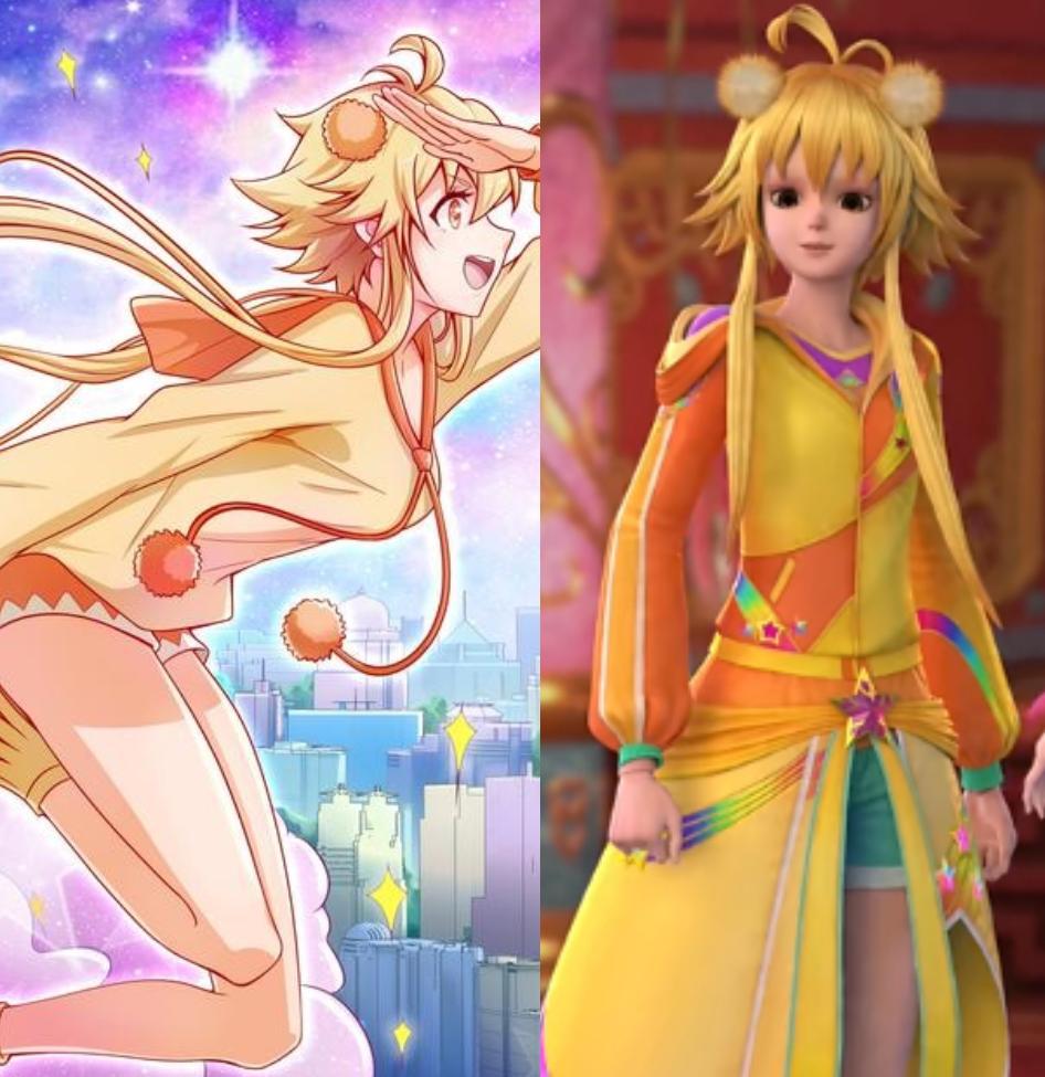 叶罗丽白光莹仙子形态变身图片,叶罗丽光仙子漫画图片