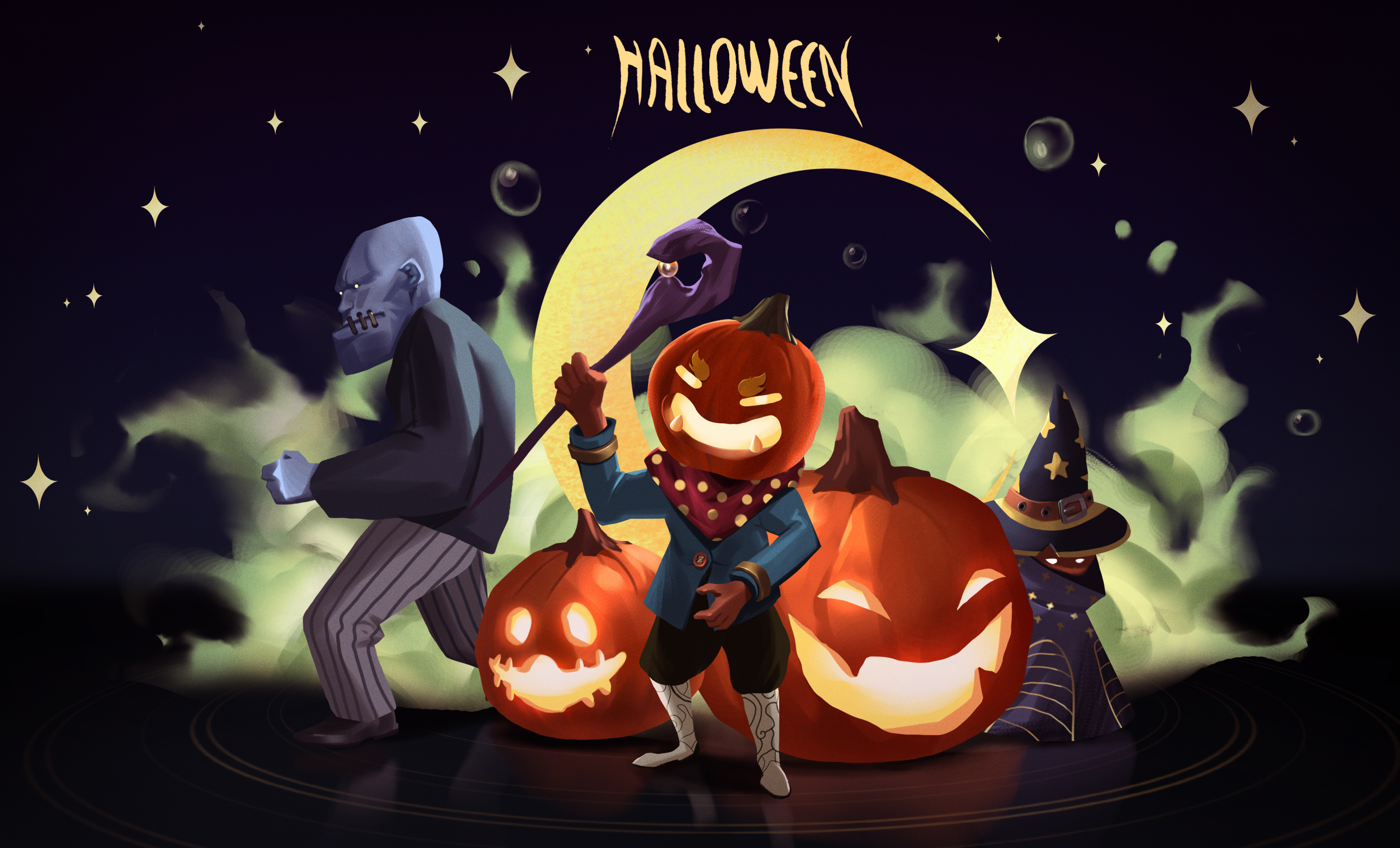 万圣节文案小机灵鬼,万圣节文案朋友圈简短情侣