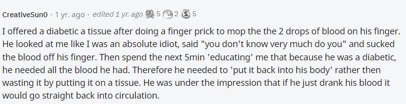 “医生见过病人对人体最愚蠢的误解是啥？”简直震惊了