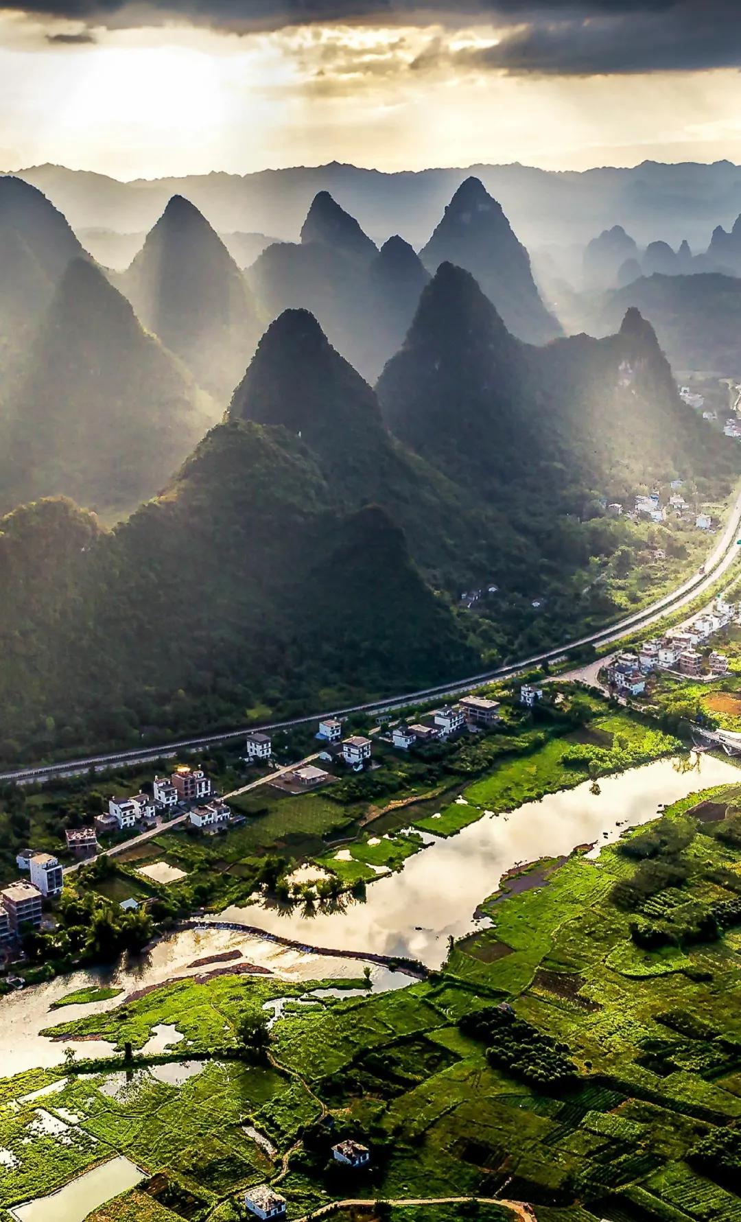遇龙河里遇见美景,遇龙河每一段的风景