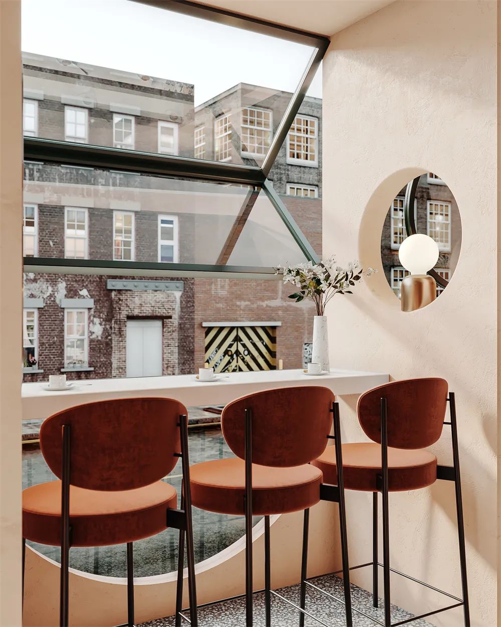 日式甜品店设计,法式甜品店设计效果图