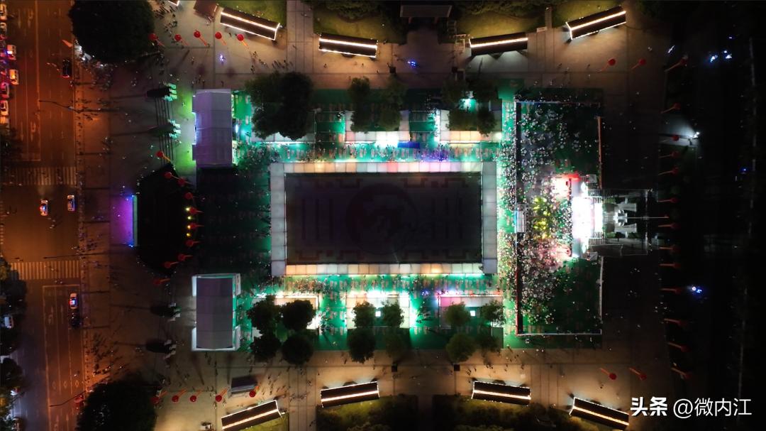 夏夜、河风、音乐、烧烤、啤酒……内江人，快来大洲广场嗨啤！