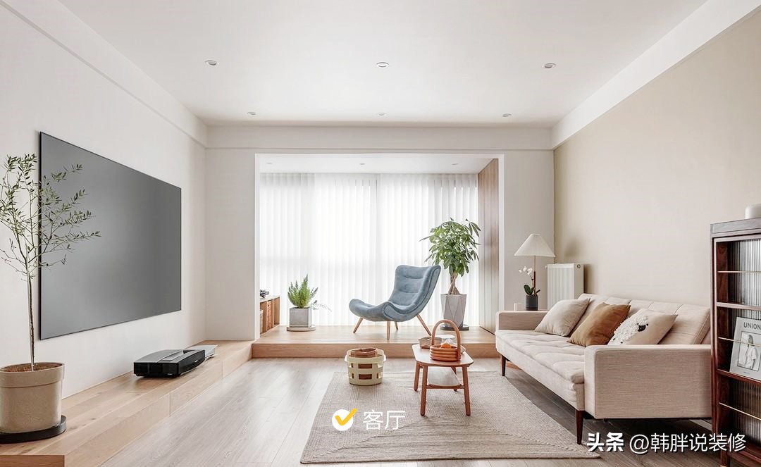 看完她家的新房，才知道什么叫优雅，删繁就简，全屋没有一丝俗气