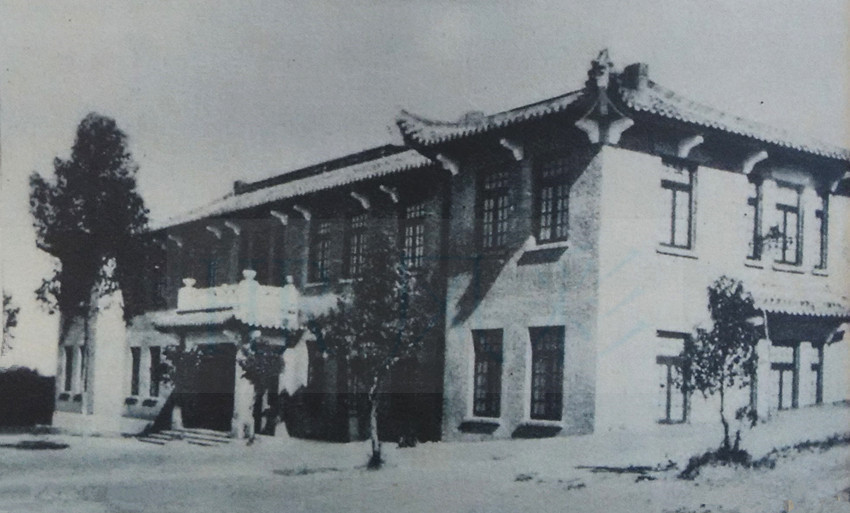 台山华侨捐建的学校,江门台山民国风旧学校