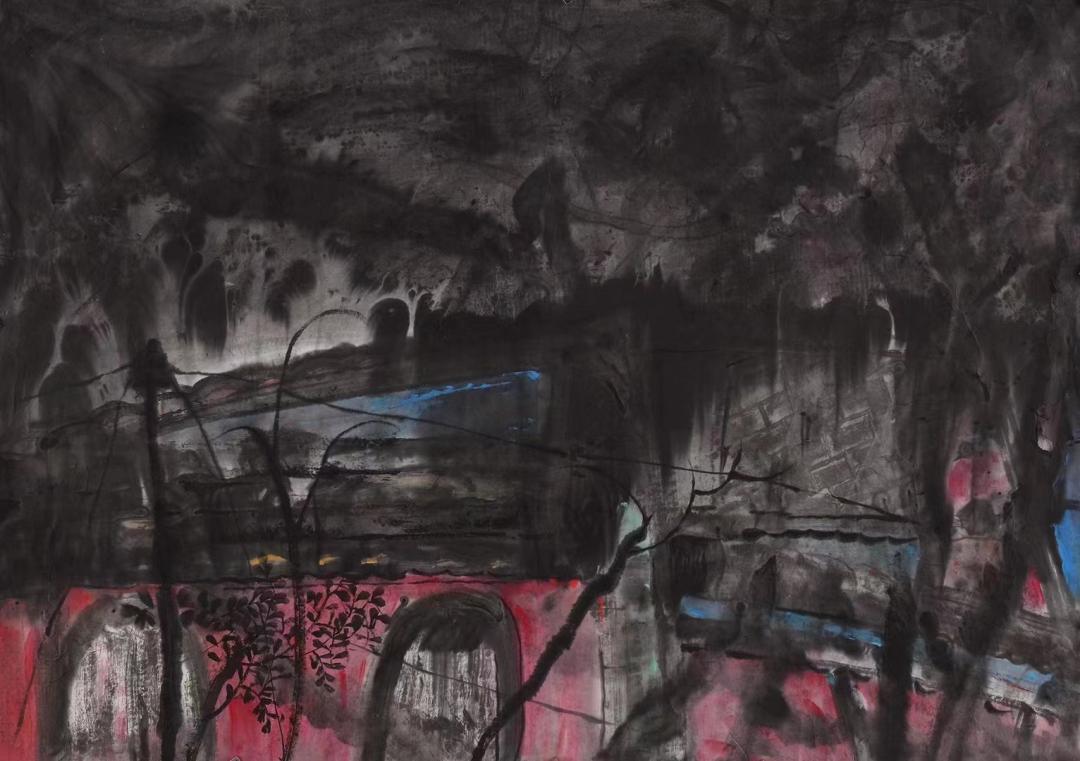 刘鸣水墨画欣赏,当代名家水墨人物画作品欣赏