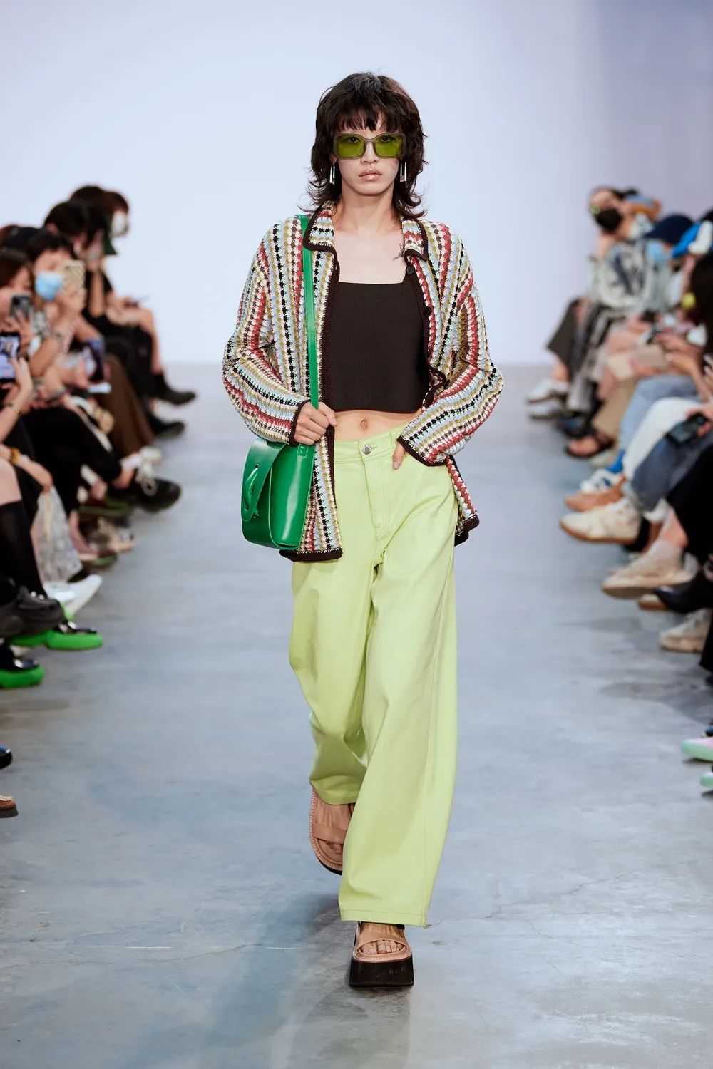 一年四季窄版阔腿裤穿搭,吊打穿搭一整套