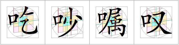 汉字书写的重心,汉字的重心是什么