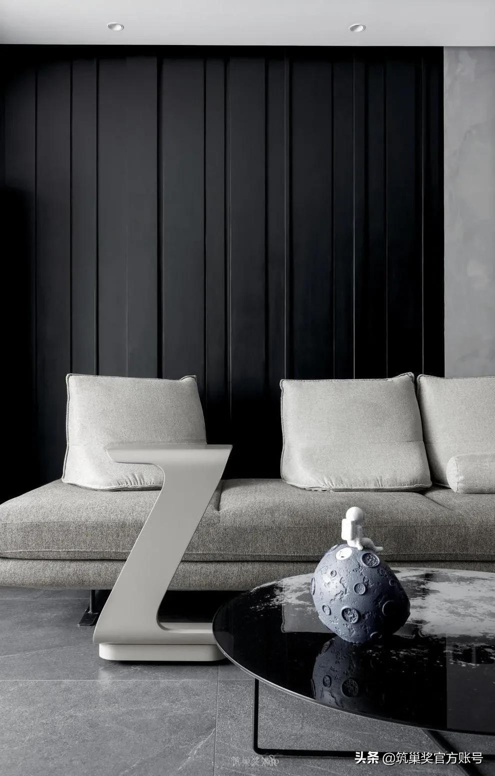 纯黑色装修设计师,纯黑色家装设计