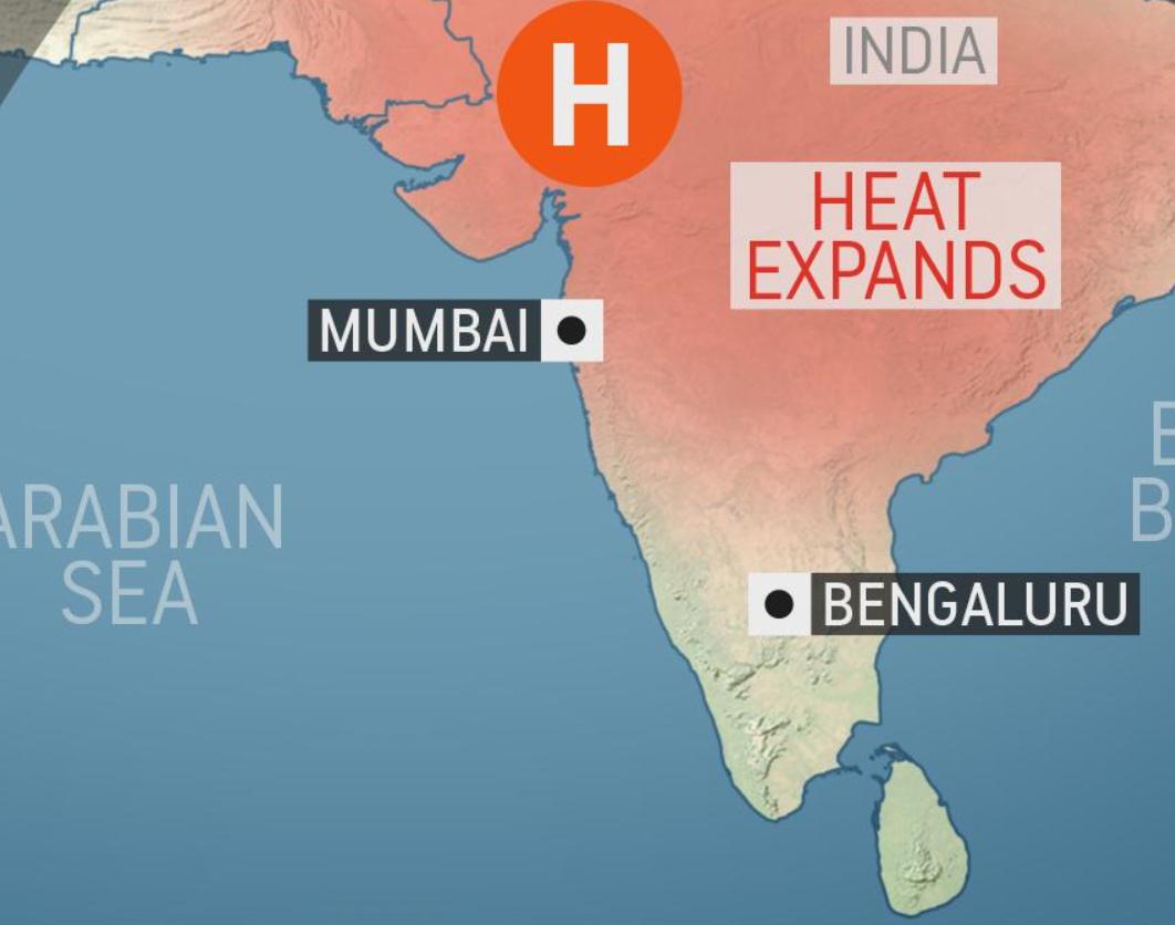 印度50度高温后又遇雷雨,印度50度高温印度人是怎么度过的