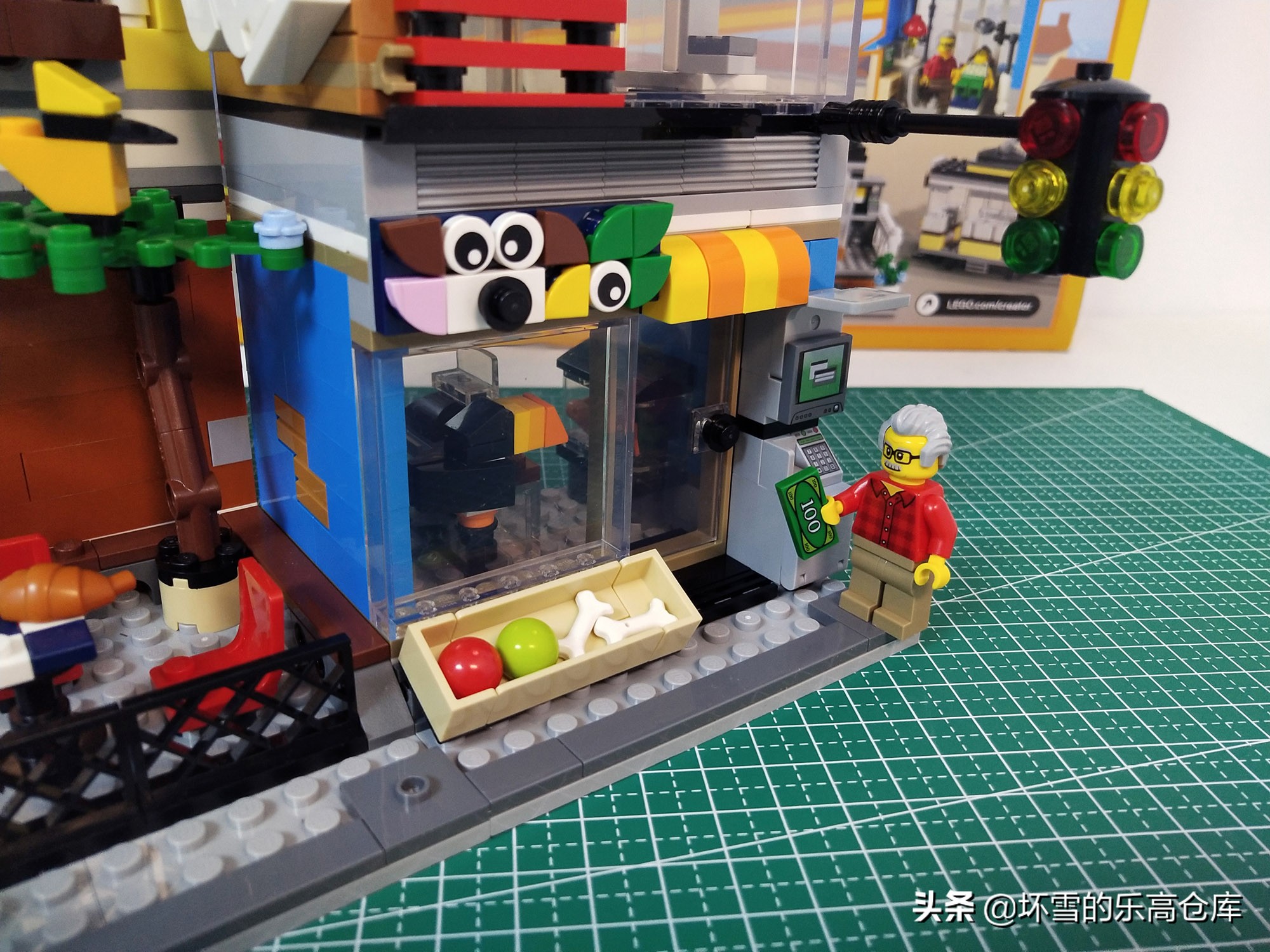 又大又炫酷的城市乐高,乐高创意百变街