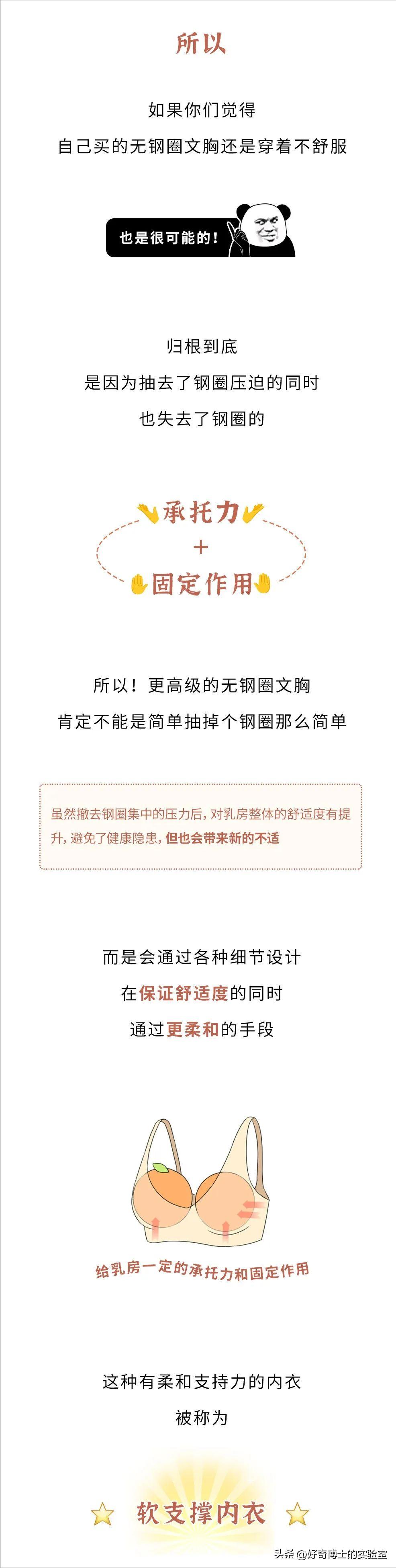 淦！为啥无钢圈的内衣，穿起来也会不舒服？