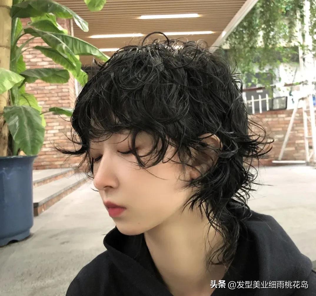 中长狼人鲻鱼头,狼人头发型鲻鱼头